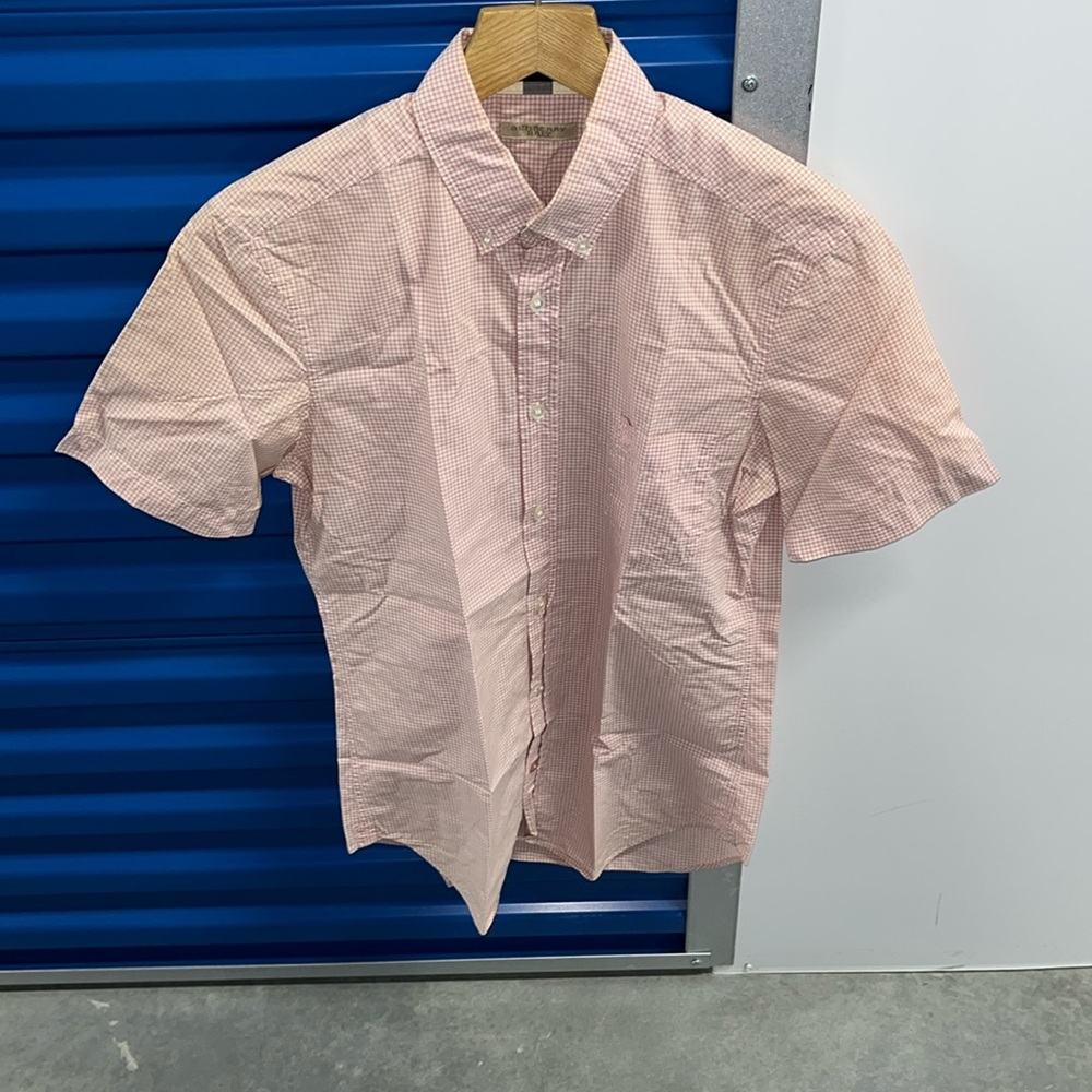Authentic Burberry Men’s Pink Shirt Size S - Picture 3 of 15
